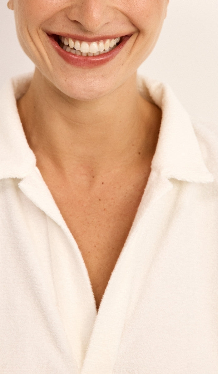 סט פולו מבד בוקלה - לבן