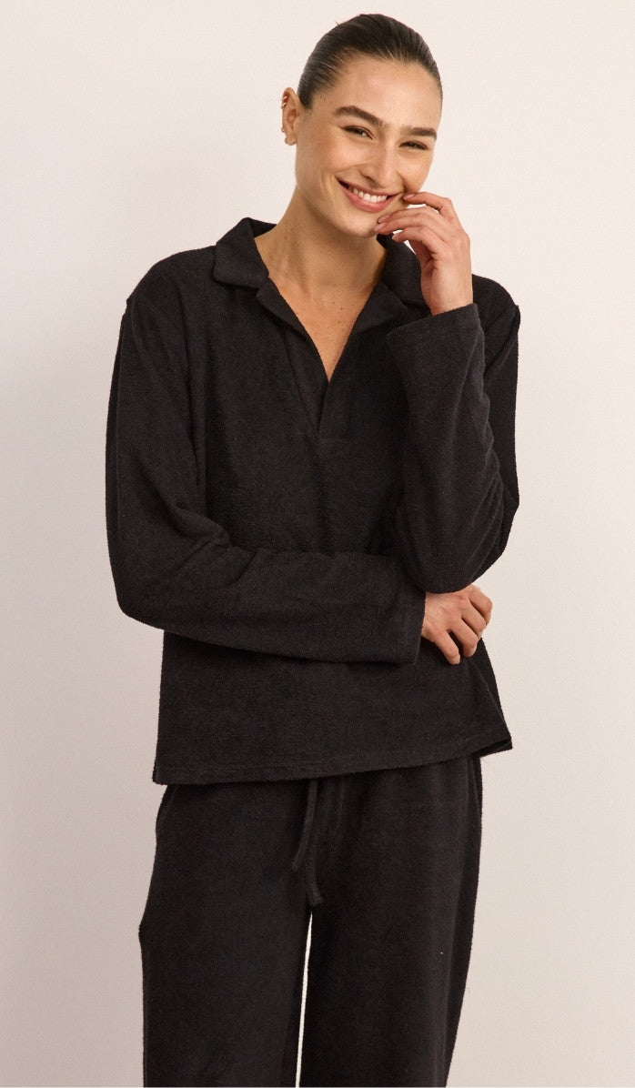 סט פולו מבד בוקלה - שחור