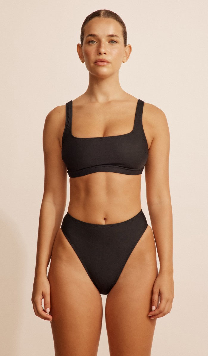 טופ ביקיני לנשים - לונה שחור (3)
