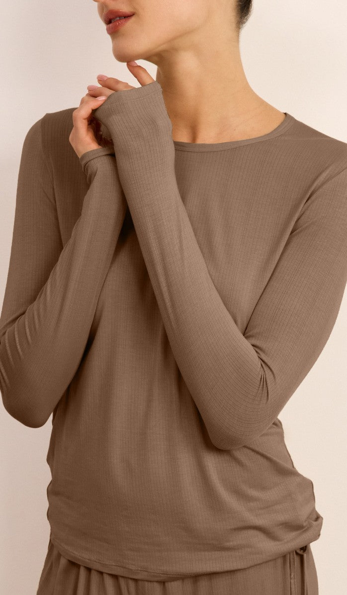 סט טי מיקרו מודל - חום אגוז