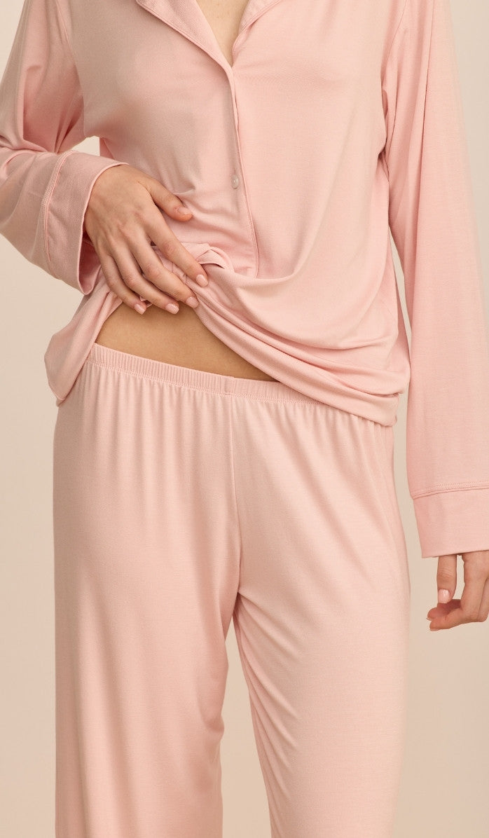 סט מכופתר מבד מודל - לוסי בייבי בלאש