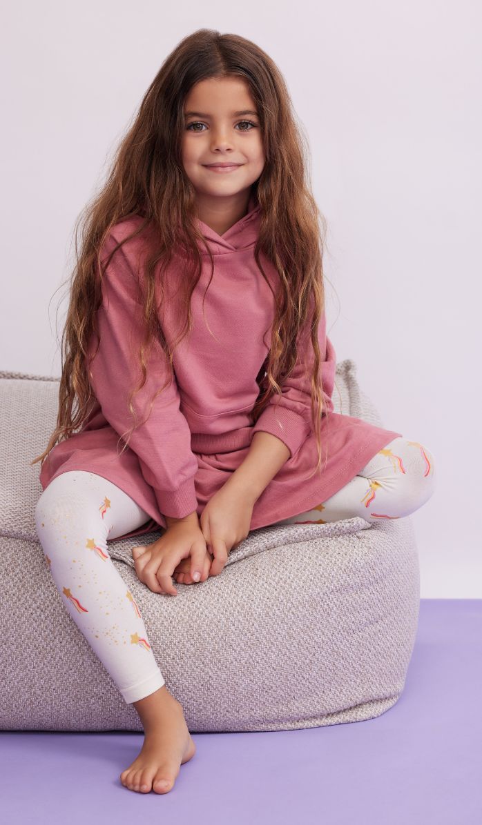 גרביון ילדות ללא כף רגל - אברקדברא קרם