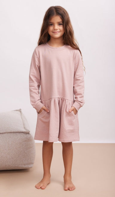 שמלת פוטר - גילי ורוד בהיר