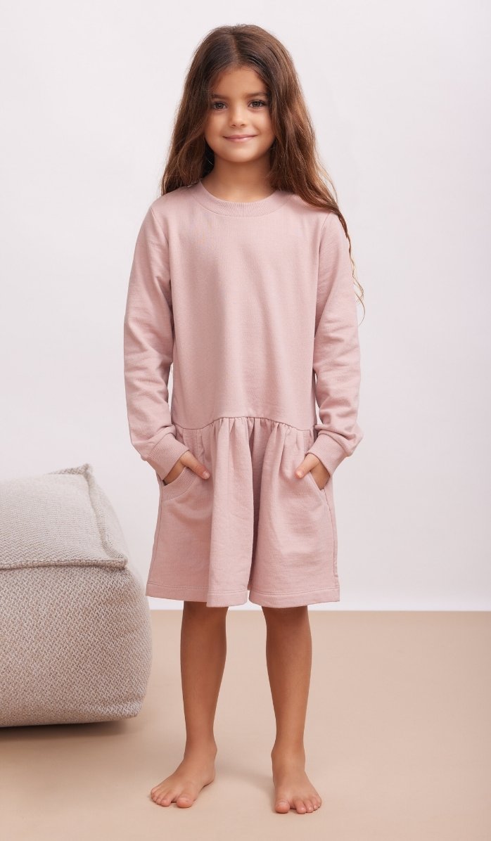 שמלת פוטר - גילי ורוד בהיר