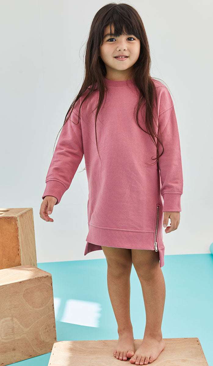 שמלת פוטר - דריה ורוד כהה