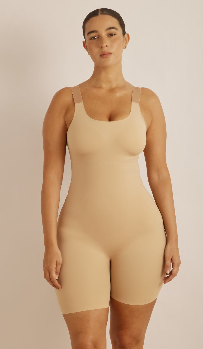 אוברול מחטב כתפיות עבות - פודרה