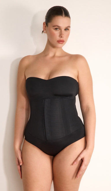 מחטב מותן בסגנון מחוך - שחור