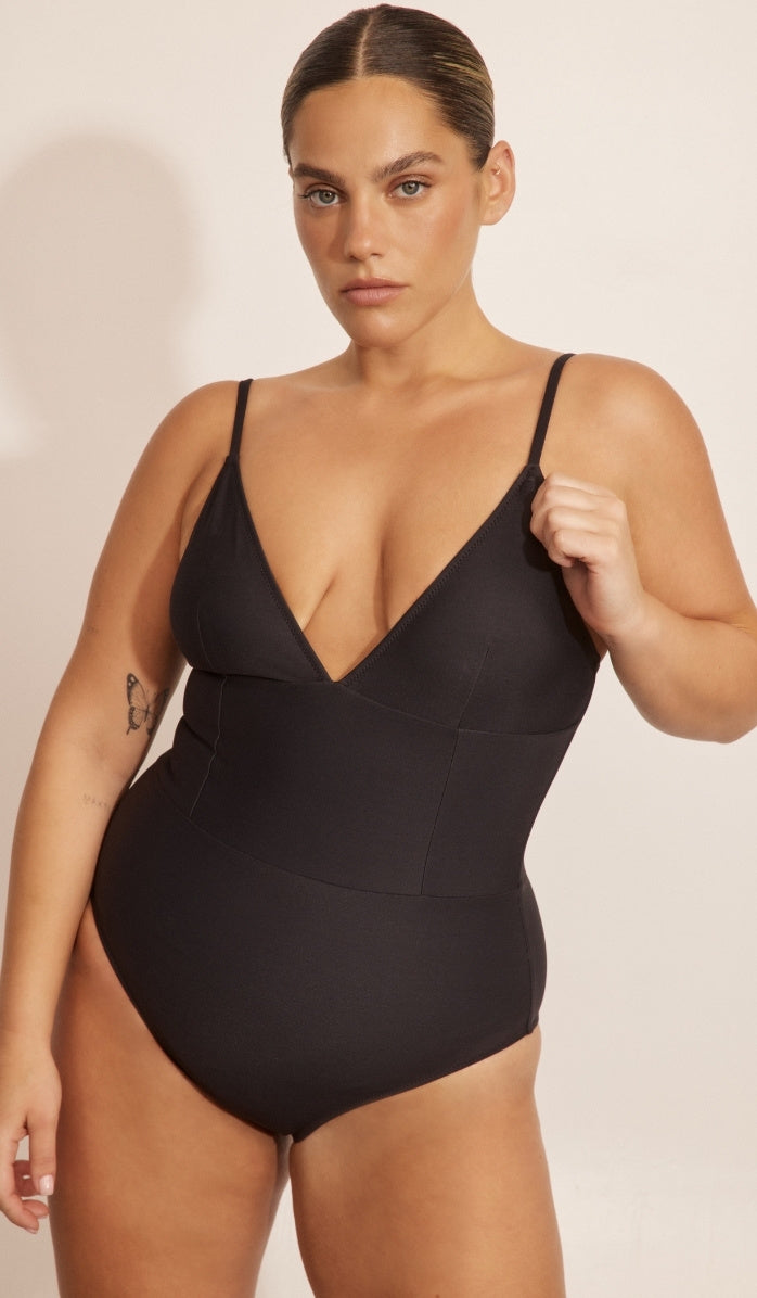 בגד ים שלם -  דיאנה שחור