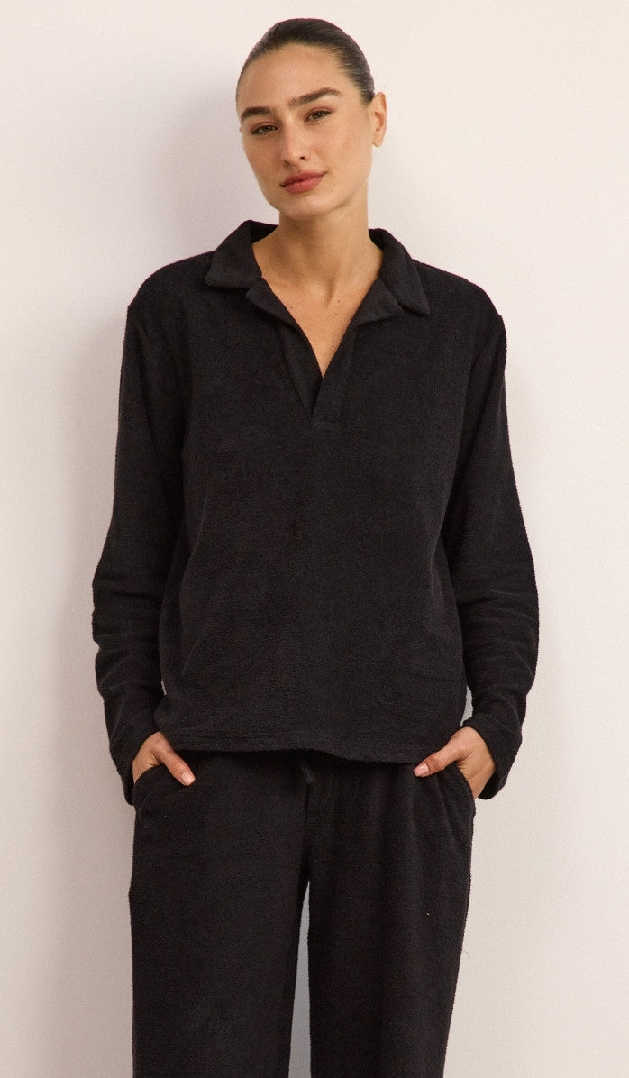 סט פולו מבד בוקלה - שחור