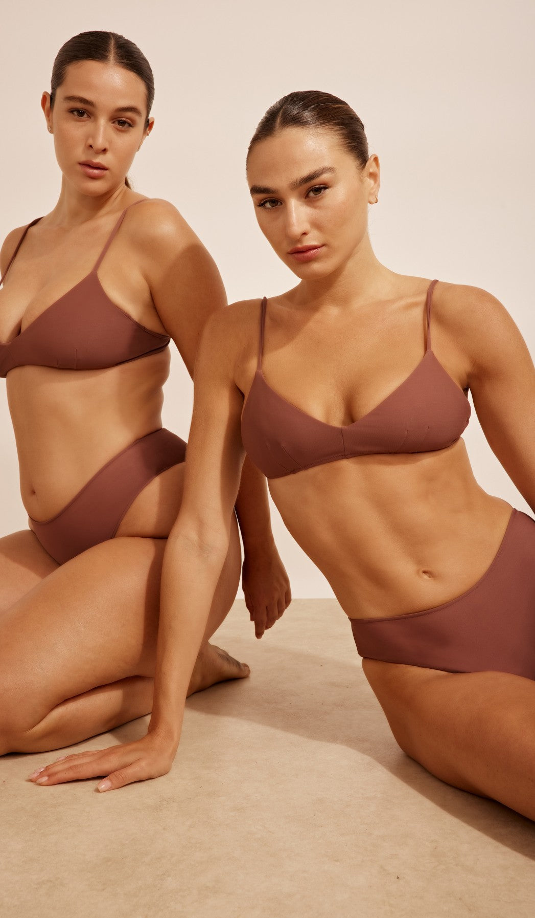 תחתון ביקיני לנשים - קלואי ורוד מעושן