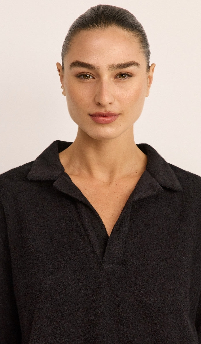 סט פולו מבד בוקלה - שחור