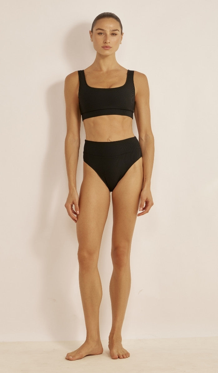 תחתון ביקיני לנשים - אמילי שחור ריב