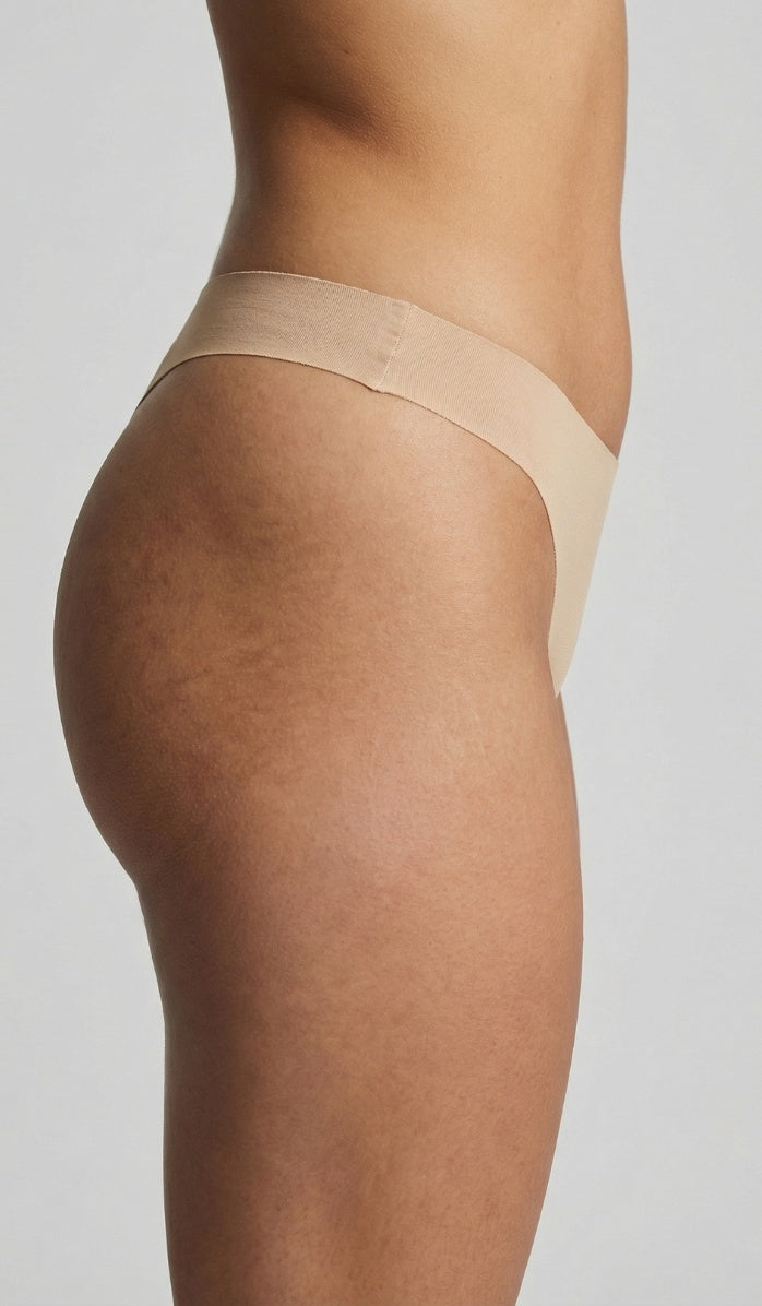 תחתון כותנה ללא תפרים - חוטיני פודרה