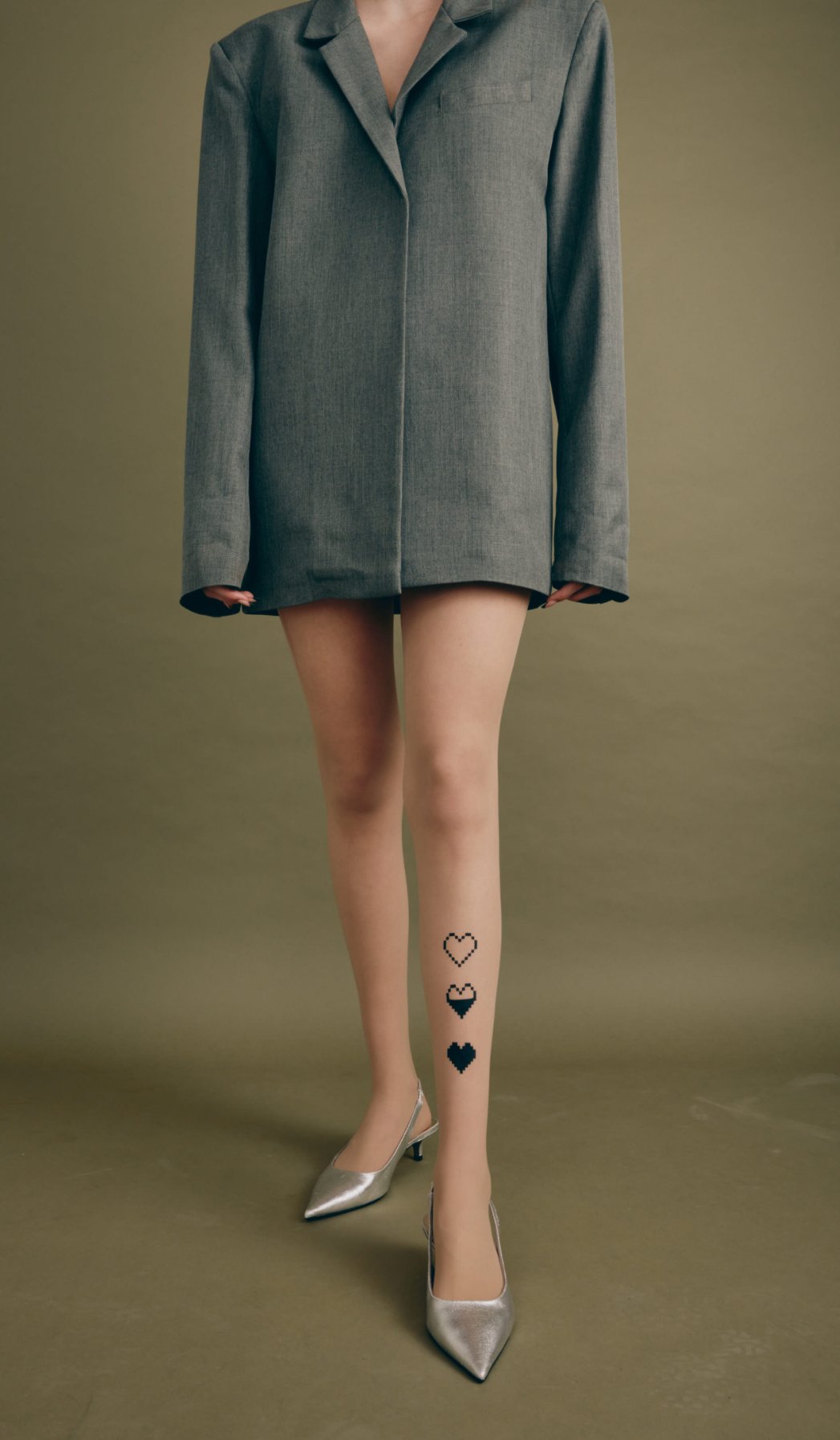 גרביון נשים שקוף - פיקסל