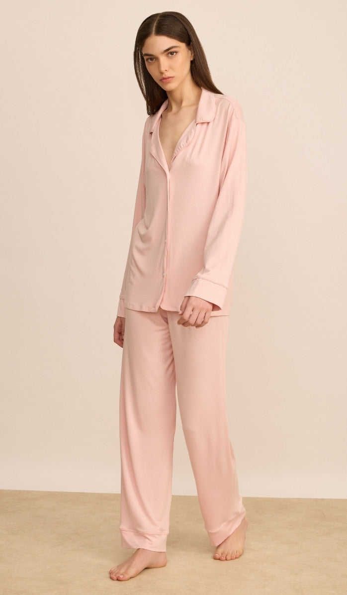 סט מכופתר מבד מודל - לוסי בייבי בלאש