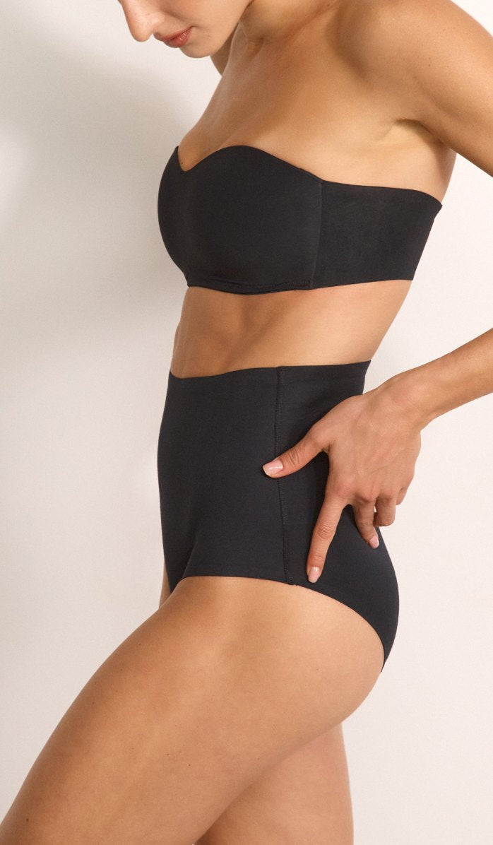 תחתון מחטב מבד מודל - שחור