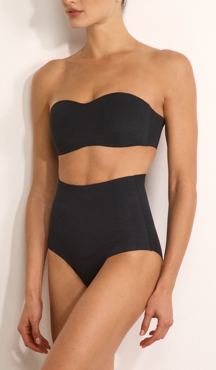 תחתון מחטב מבד מודל - שחור