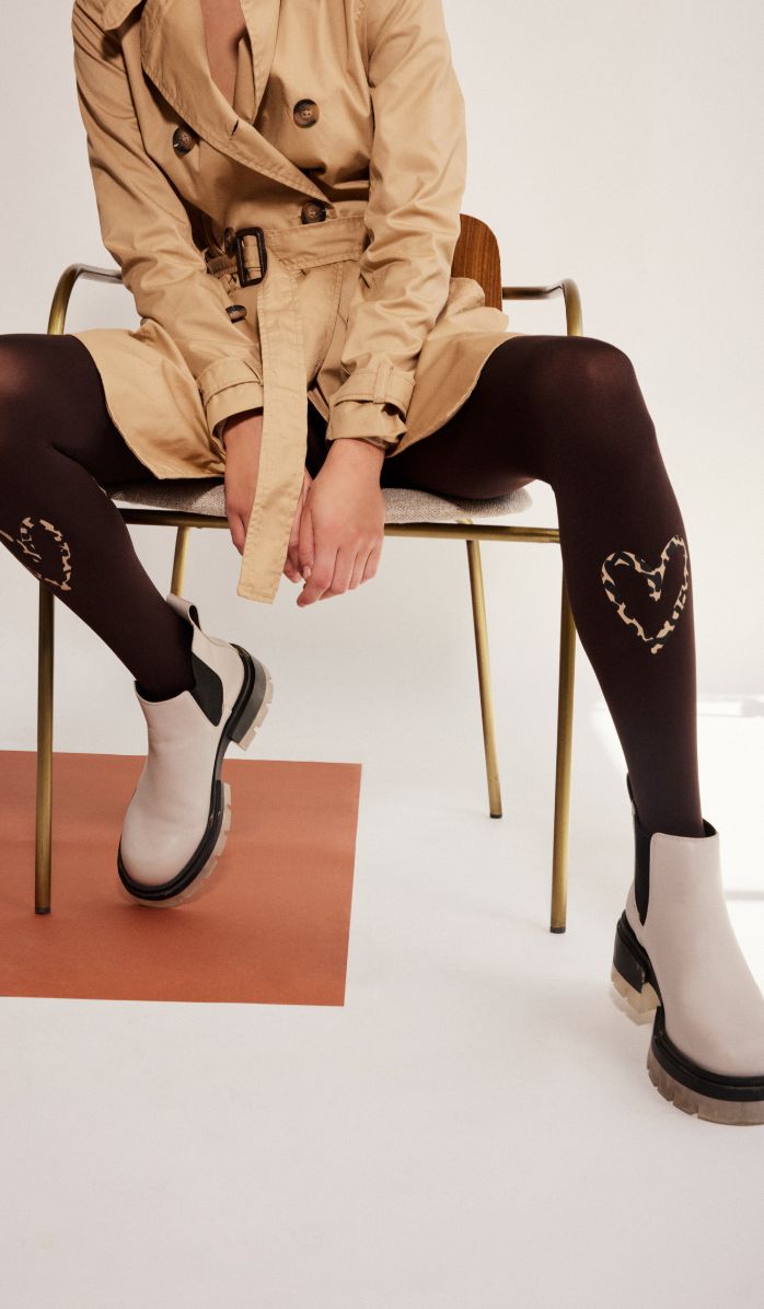 גרביון נשים אטום - אהבה פראית אספרסו