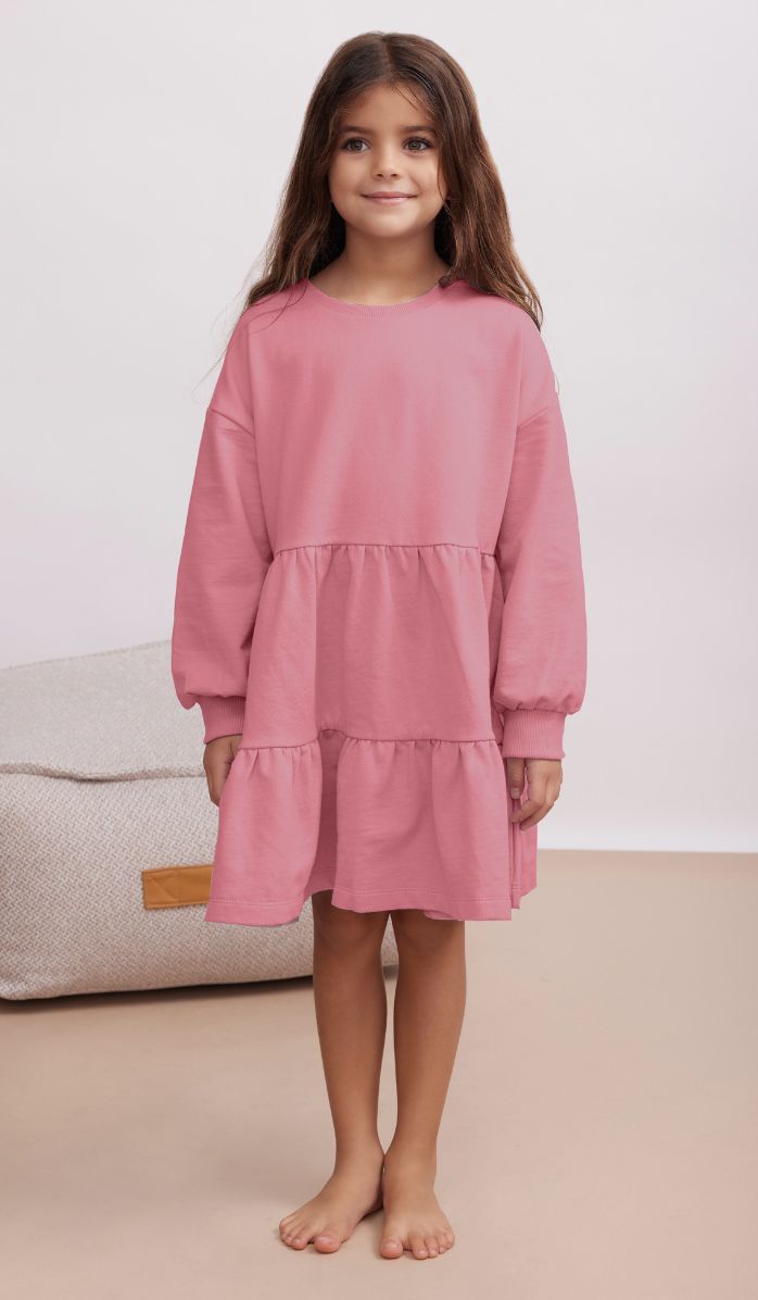 שמלת פוטר - אריאל ורוד כהה