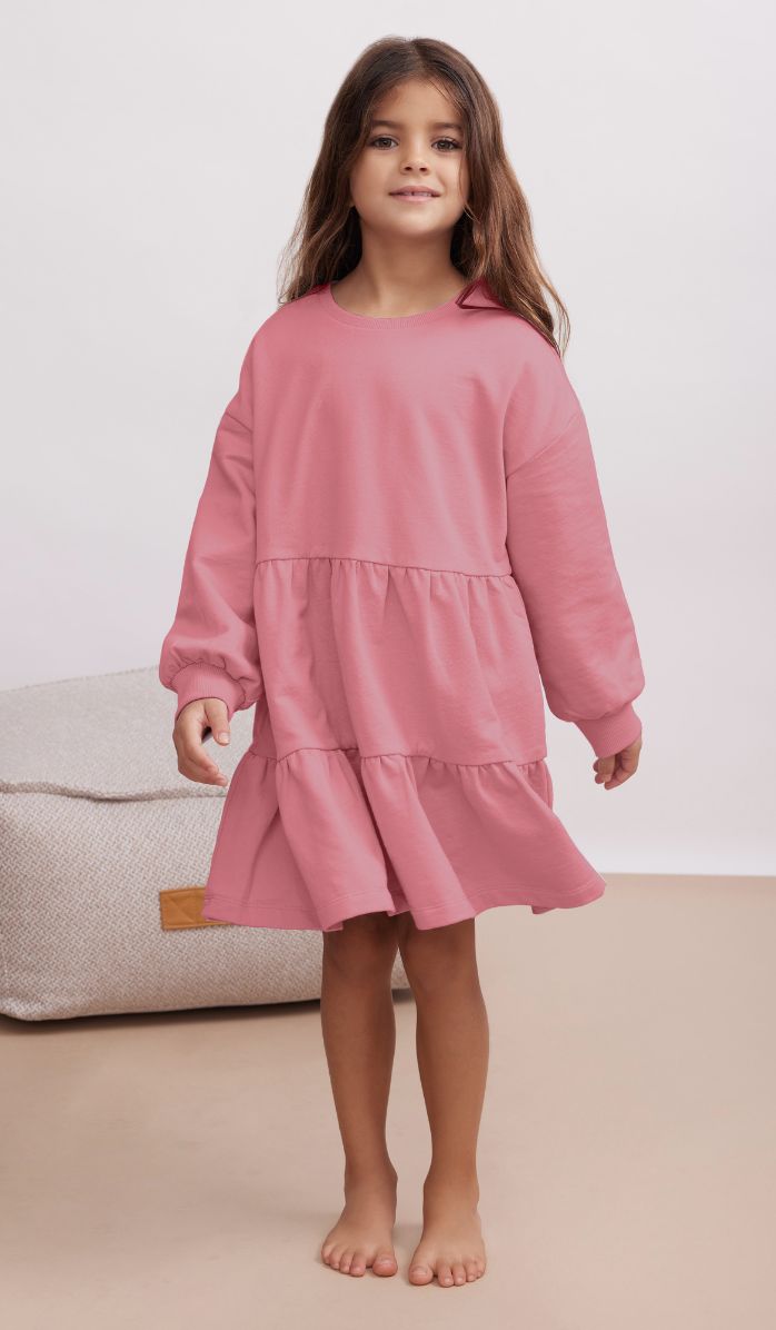 שמלת פוטר - אריאל ורוד כהה