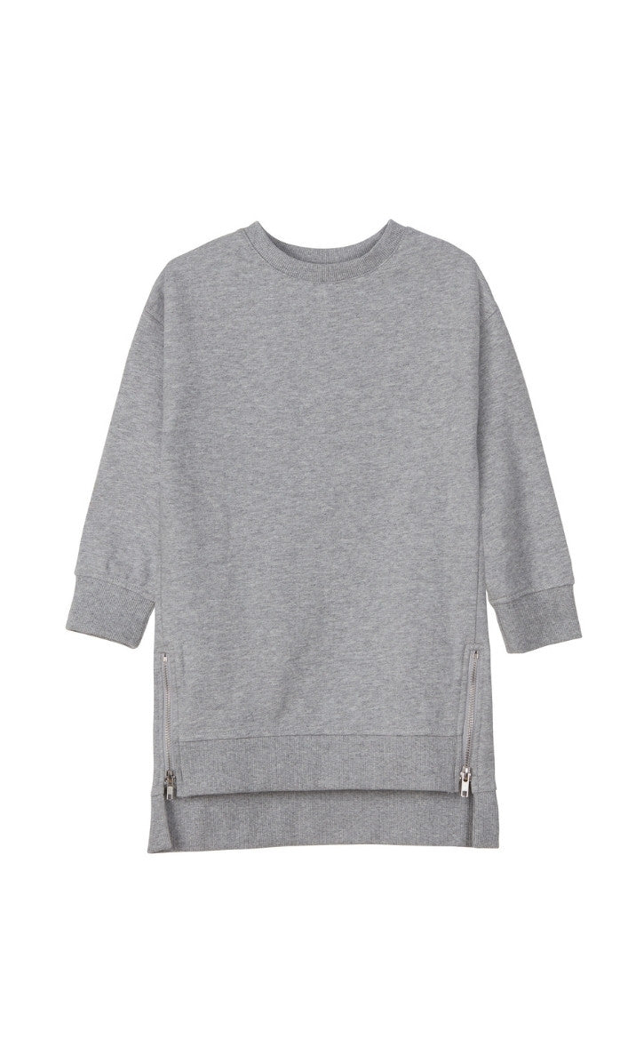 שמלת פוטר - דריה אפור מלאנז